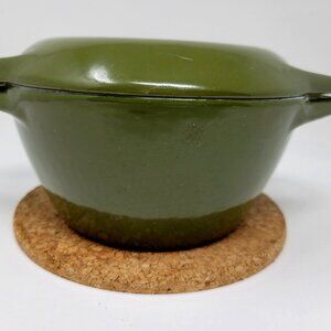 Copco Denmark Small D1 Ceramic over Cast Iron Casserole Dish with Cover